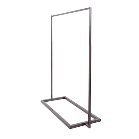 Econoco Linea Adjustable Extended Garment Rack LNBBEADJ
